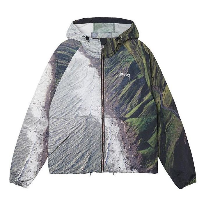 Stussy Coastline Beach Shell 'Multicolor' 115659