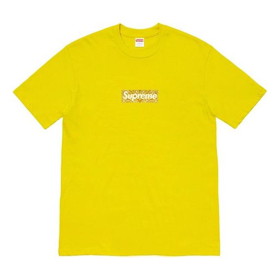 Supreme FW19 Week 17 Bandana Box Logo Tee SUP-FW19-10901
