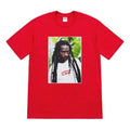 Supreme SS19 Buju Banton Tee Reggae Character Printing Short Sleeve Unisex Red SUP-SS19-10481