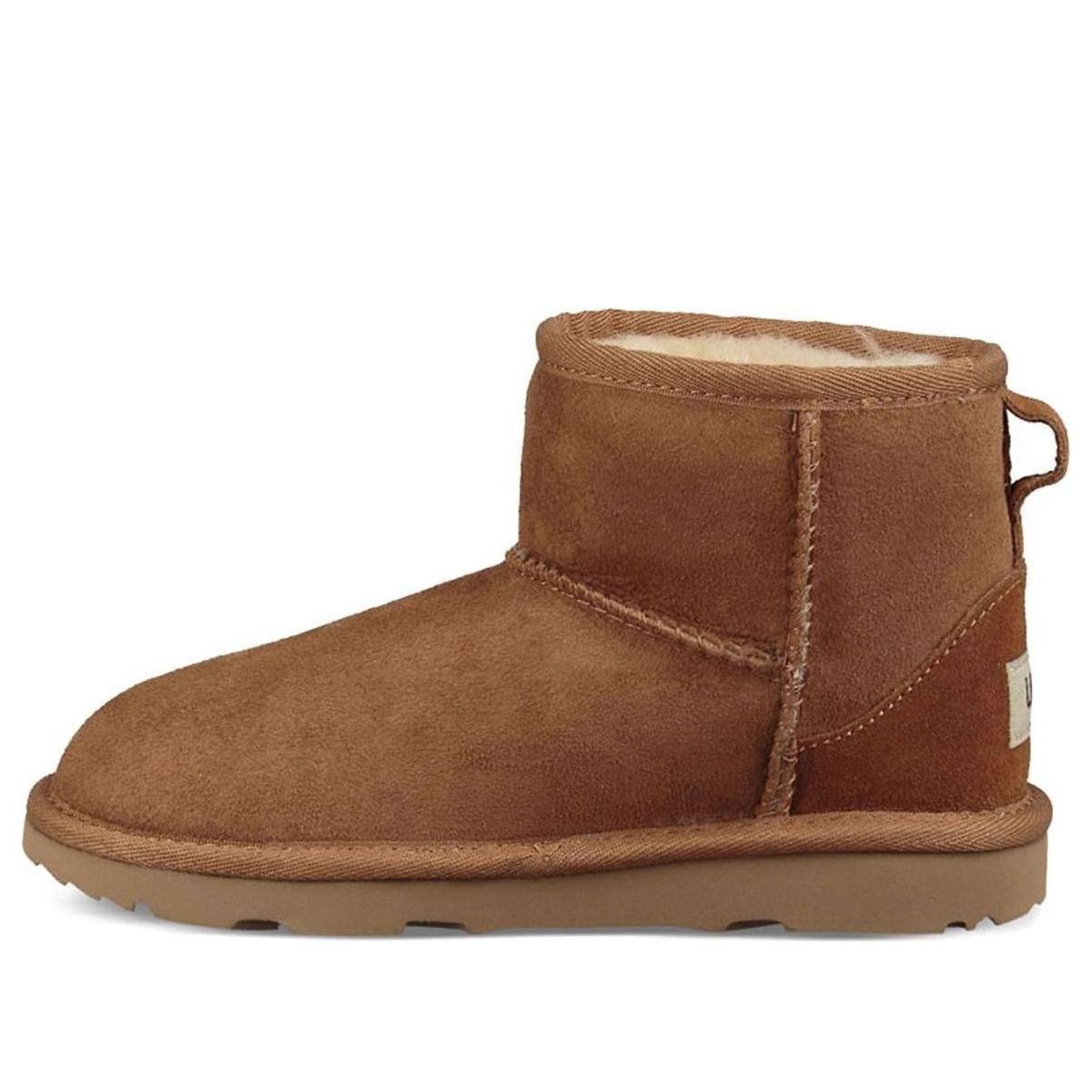 UGG Classic Mini II Big Boys Fleece Lined Brown 1017715K-CHE