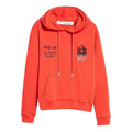 Men's Off-White Mona Lisa Printing Loose Fit Red OMBB034S190030052010