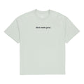 Men's Nike Loose Pattern Cartoon Printing Round Neck Casual Loose Short Sleeve Aqua Blue T-Shirt DQ1906-017