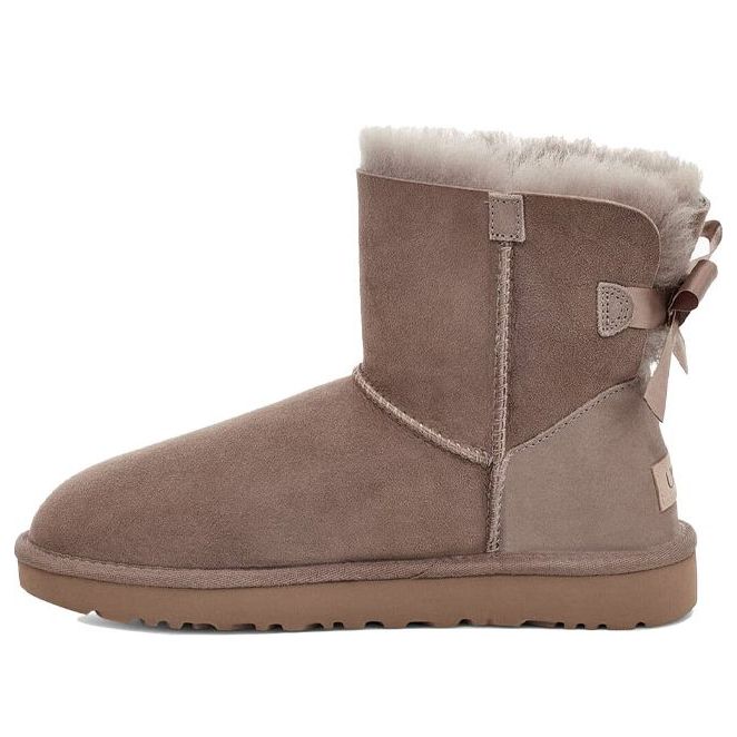 (WMNS) UGG Mini Bailey Bow II Boot Fleece Lined Snow Boots 1016501-CRBO