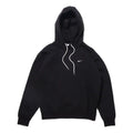 Men's Nike Logo Embroidered Solid Color Fleece Lined Black DA0316-010