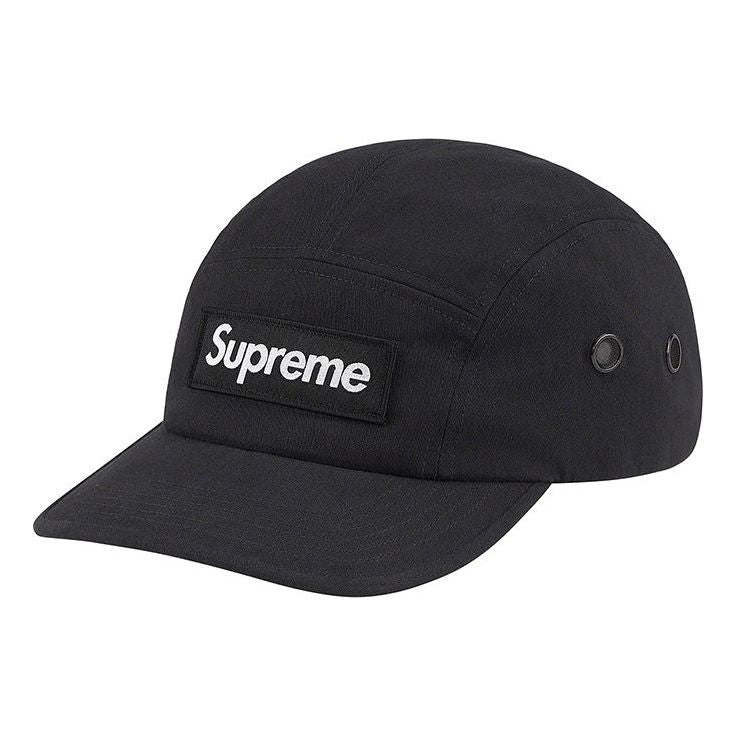 Supreme Military Camp Cap 'Black White' SUP-SS21-732