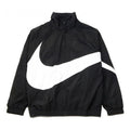Nike Big Swoosh Sportswear Cardigan Woven Jacket Black AR3132-010