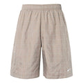 Nike Reflective Loose Plaid Sports Shorts Gray DA1516-040