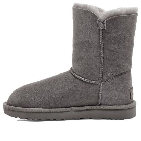 (WMNS) UGG Bailey Button II Boot Fleece Lined Gray 1016226-GREY