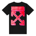 Off-White Marker Slim Tee 'Black/Red' OMAA027E20JER0051025