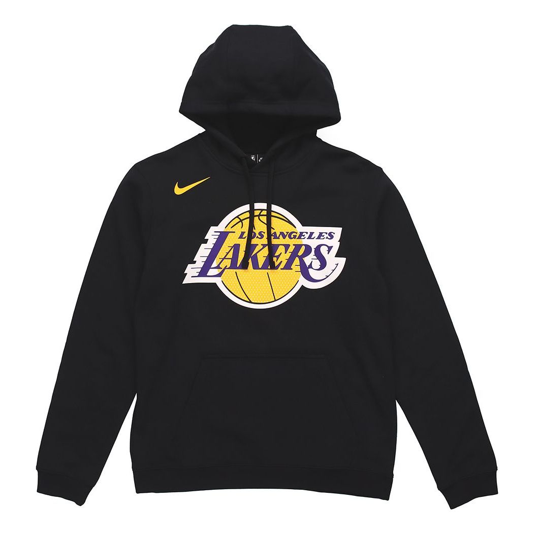 Nike NBA Los Angeles Lakers Drawstring Fleece Lined Black AV3542-010