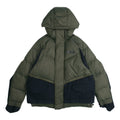 Nike x sacai Sports Loose Splicing hooded down Jacket 'Olive Green' CT3269-355