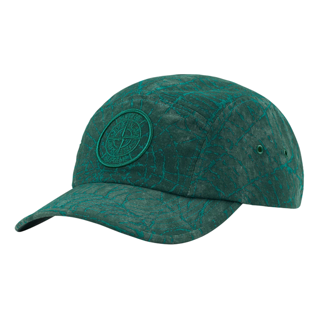 Supreme FW23 Week 10 STONE ISLAND Camp Cap 'Green' SUP-FW23-2422