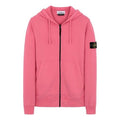 Men's STONE ISLAND Zipper Pink Red 731564220-V0087