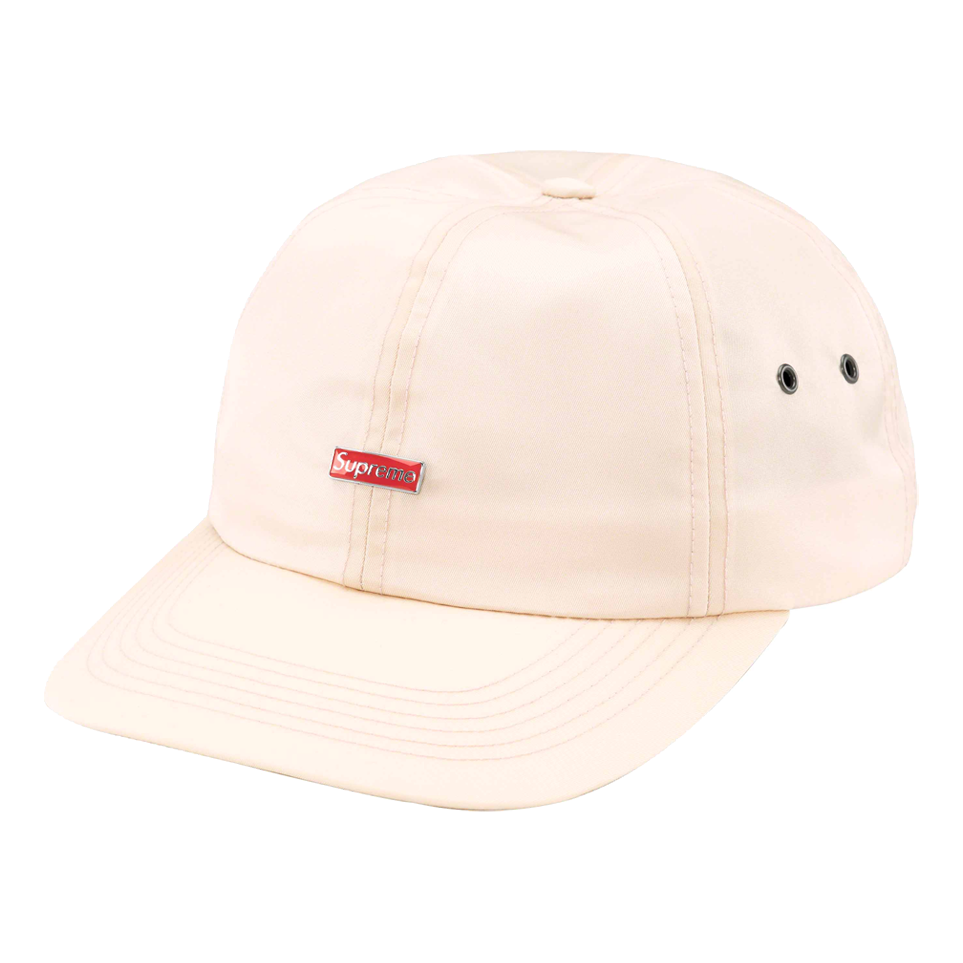 Supreme FW23 Week 5 Enamel Logo 6-Panel Cap 'White' SUP-FW23-2327