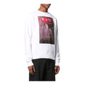 Off-White SS21 Classic Pattern Printing Round Neck Long Sleeves Ordinary Version White OMBA025S21FLE0090101