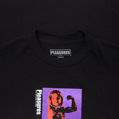 2 Strong 2 Die Tee - Black