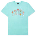 Flower Collegiate Pigment Dyed Tee - Aqua